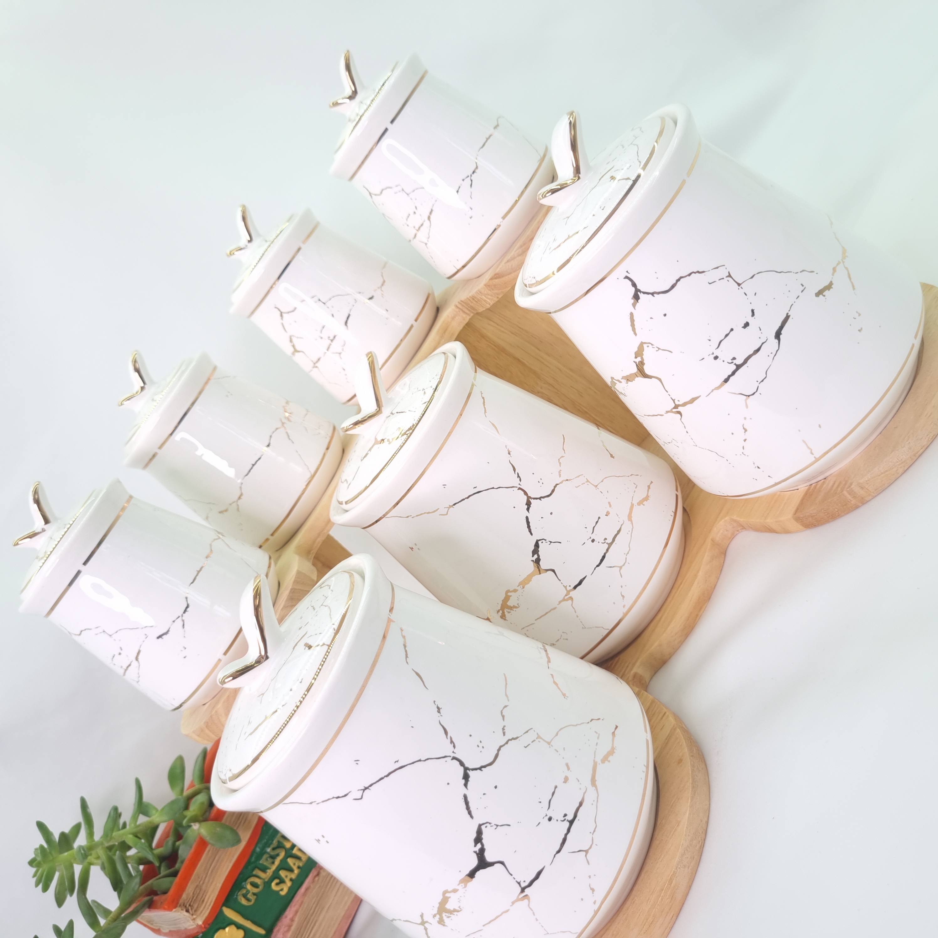 پاسماوری ماربل پایه چوب