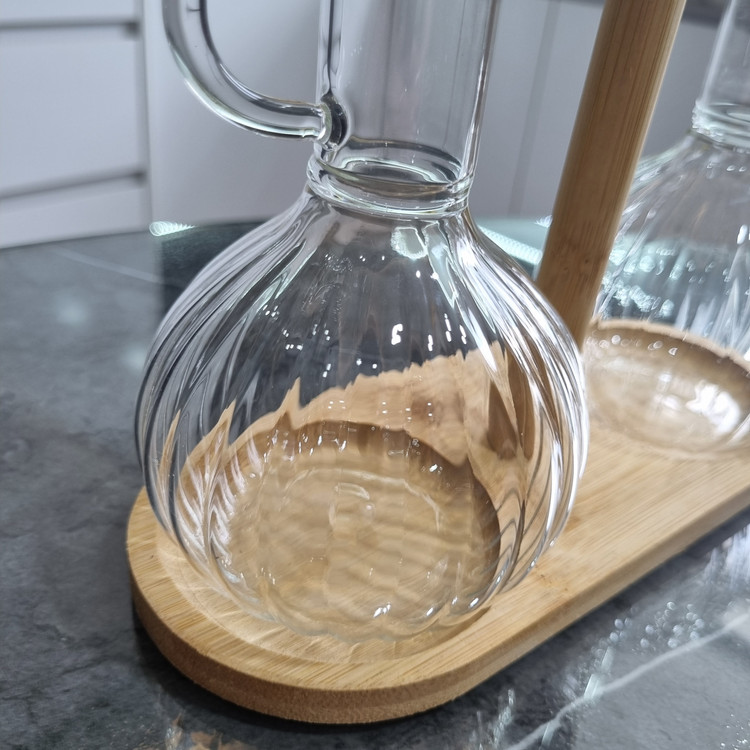آبلیمو و روغن ریز جفتی پایه چوب وارداتی